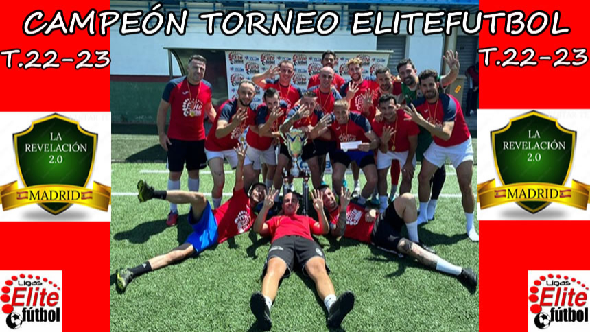 CAMPEÓN TORNEO ELITEFUTBOL DE CAMPEONES